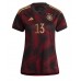 Tyskland Thomas Muller #13 kläder Kvinnor VM 2022 Bortatröja Kortärmad